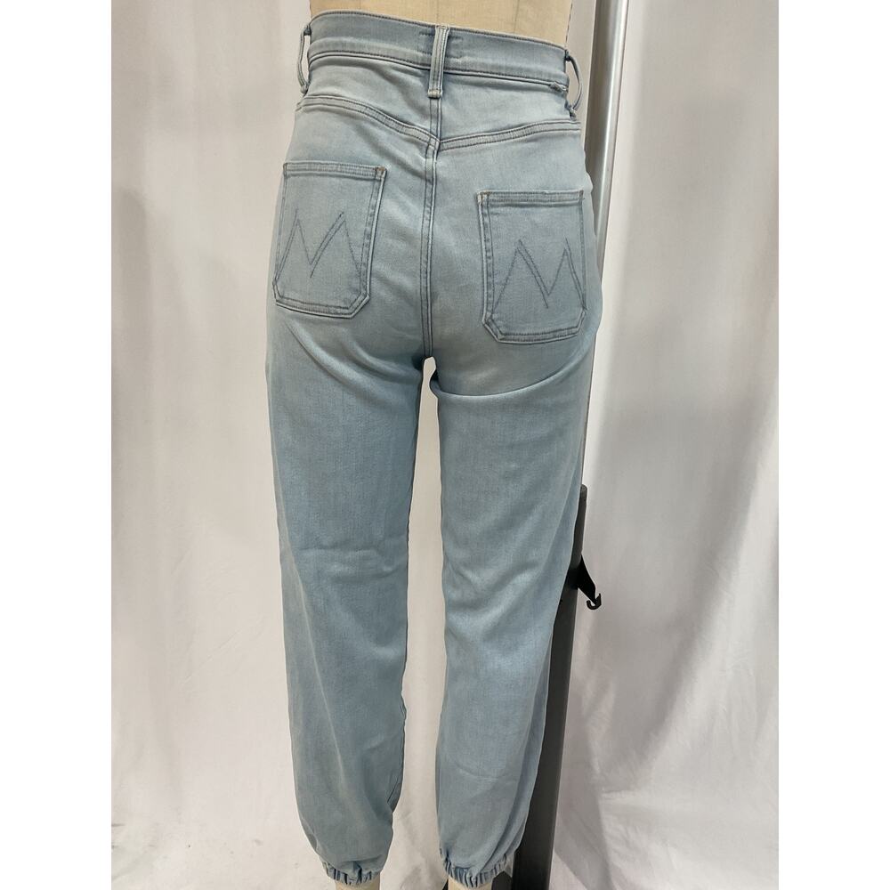 Mother 'The Wrapper' Blue Patch Springy Cotton Bl… - image 3